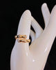 18k Gold Plated Adjustable Ring