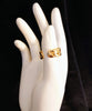 18k Gold Plated Adjustable Ring