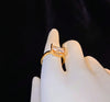 18k Gold Plated Adjustable Ring